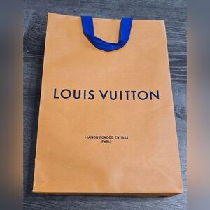 Louis Vuitton Tan Paper Bag